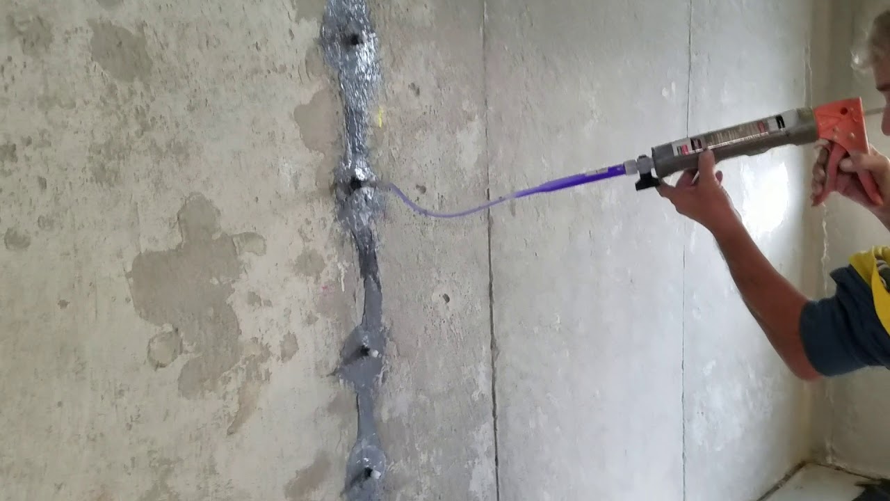 crack repair foundation