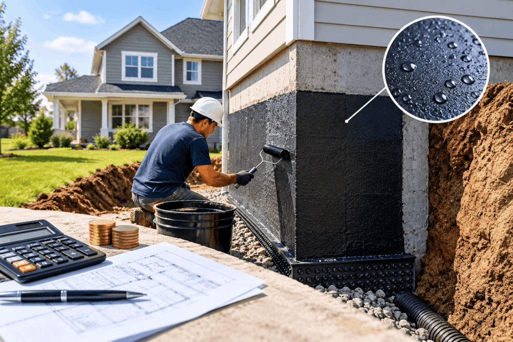 House Foundation Waterproofing Cost Guide